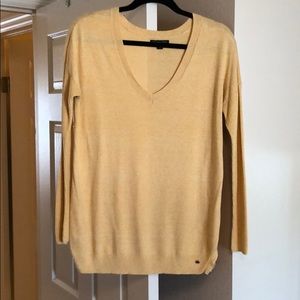 Light yellow long sleeve shirt